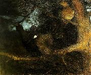 bruno liljefors tjaderlek oil on canvas